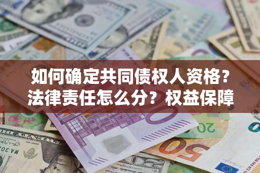 北京如何确定共同债权人资格？法律责任怎么分？权益保障技巧揭秘！