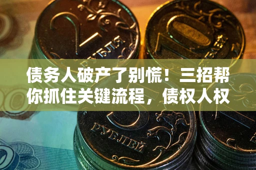 北京债务人破产了别慌！三招帮你抓住关键流程，债权人权益不再缩水