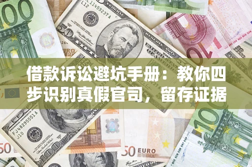 北京借款诉讼避坑手册：教你四步识别真假官司，留存证据不踩雷