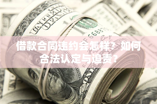 北京借款合同违约会怎样？如何合法认定与追责？