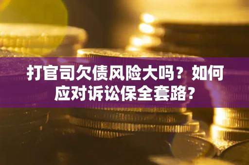 北京打官司欠债风险大吗？如何应对诉讼保全套路？